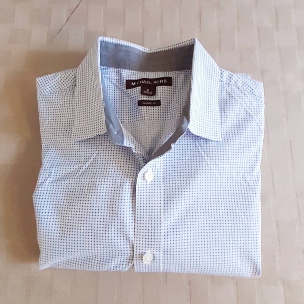 Michael Kors Classic Fit Button Down Shirt